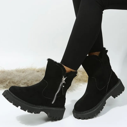 Botas de invierno con forro cálido y confort total