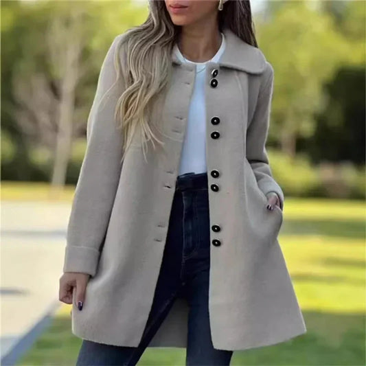Abrigo casual elegante