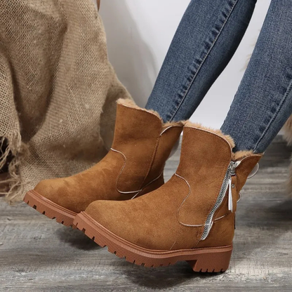 Botas de invierno con forro cálido y confort total