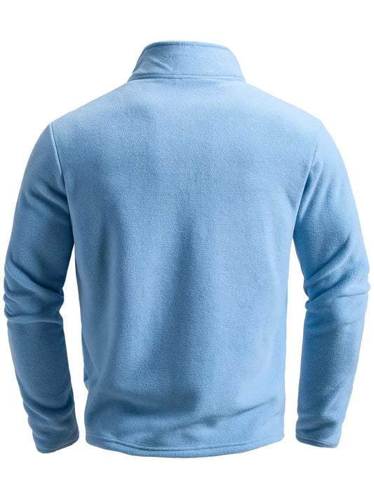 Jersey de manga larga con cremallera
