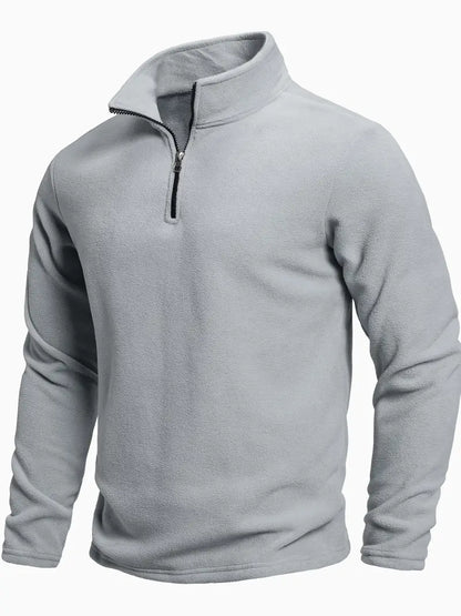 Jersey de manga larga con cremallera