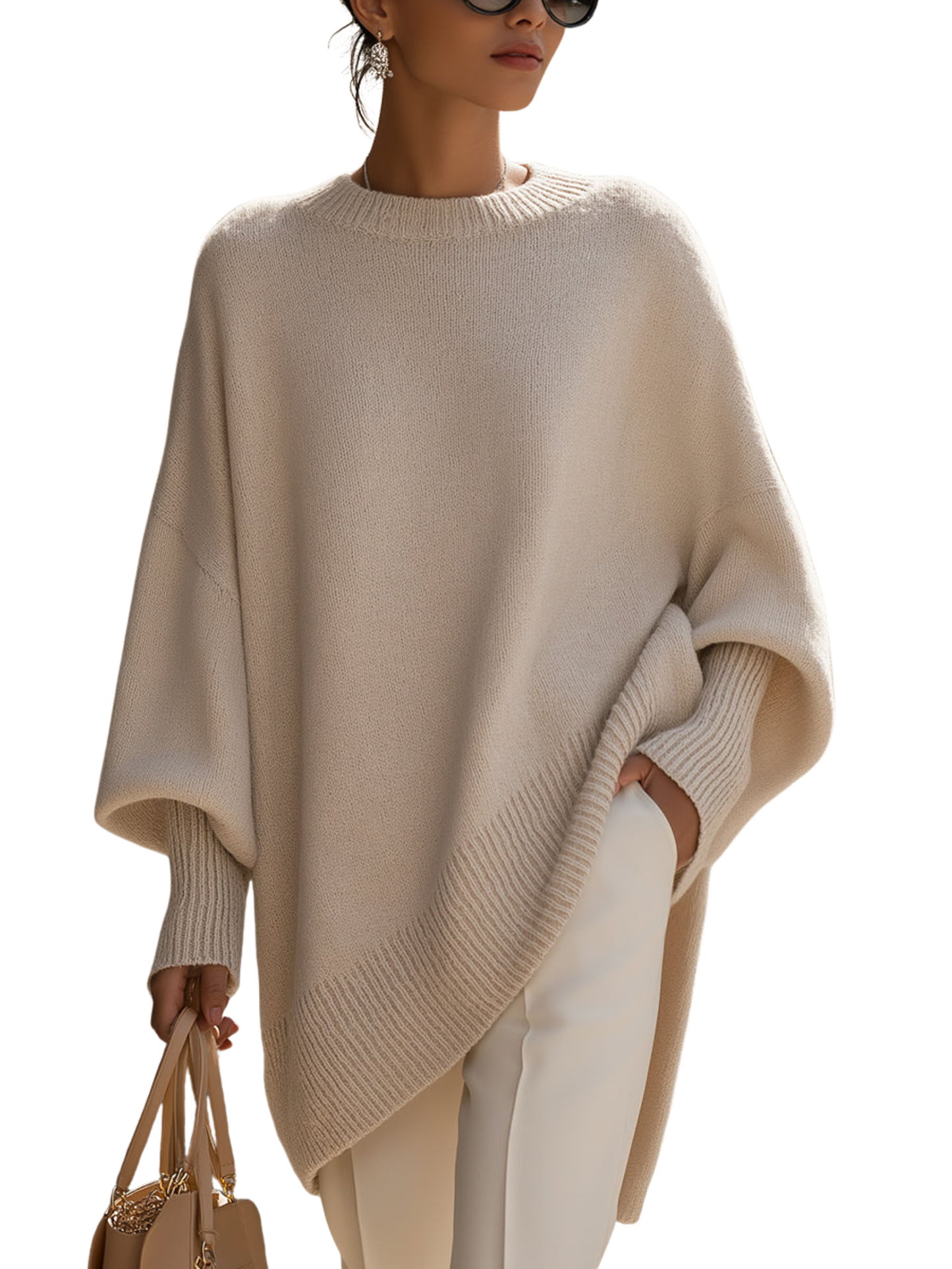 JERSEY OVERSIZE DE PUNTO