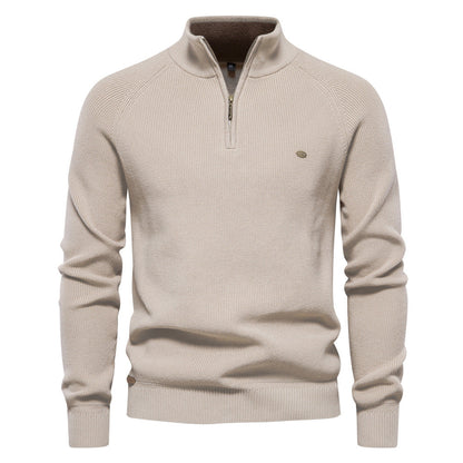 Jersey de lujo con cremallera