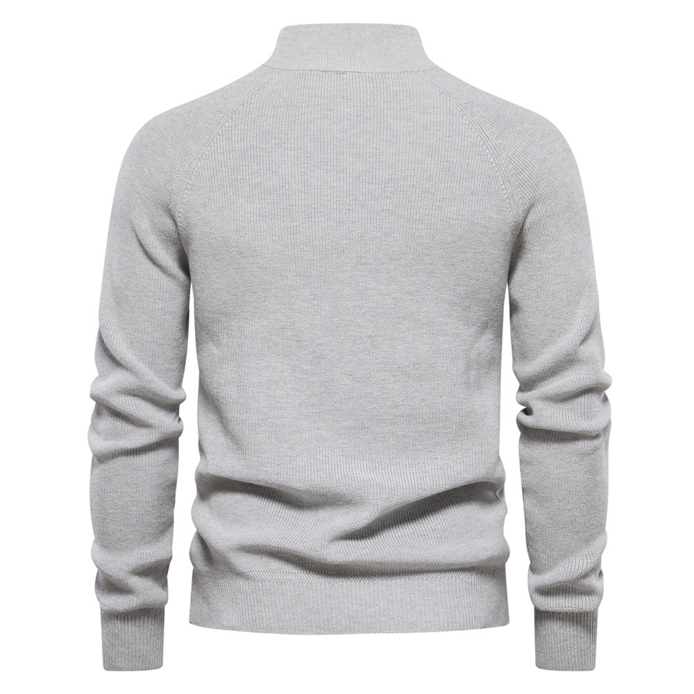 Jersey de lujo con cremallera