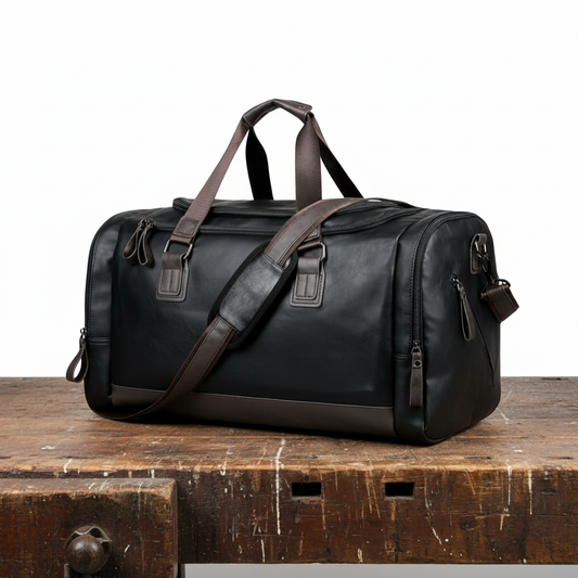 Oskar Bolso de viaje de piel