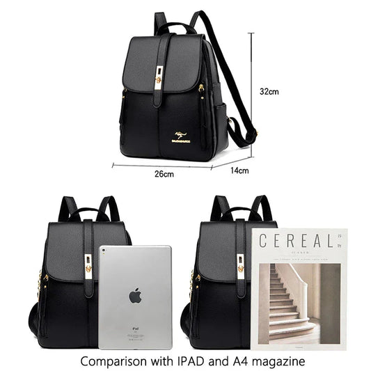 Bolso mochila vintage
