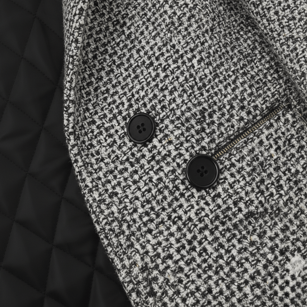 Chaqueta de lana premium — elegancia y calidez para el invierno.
