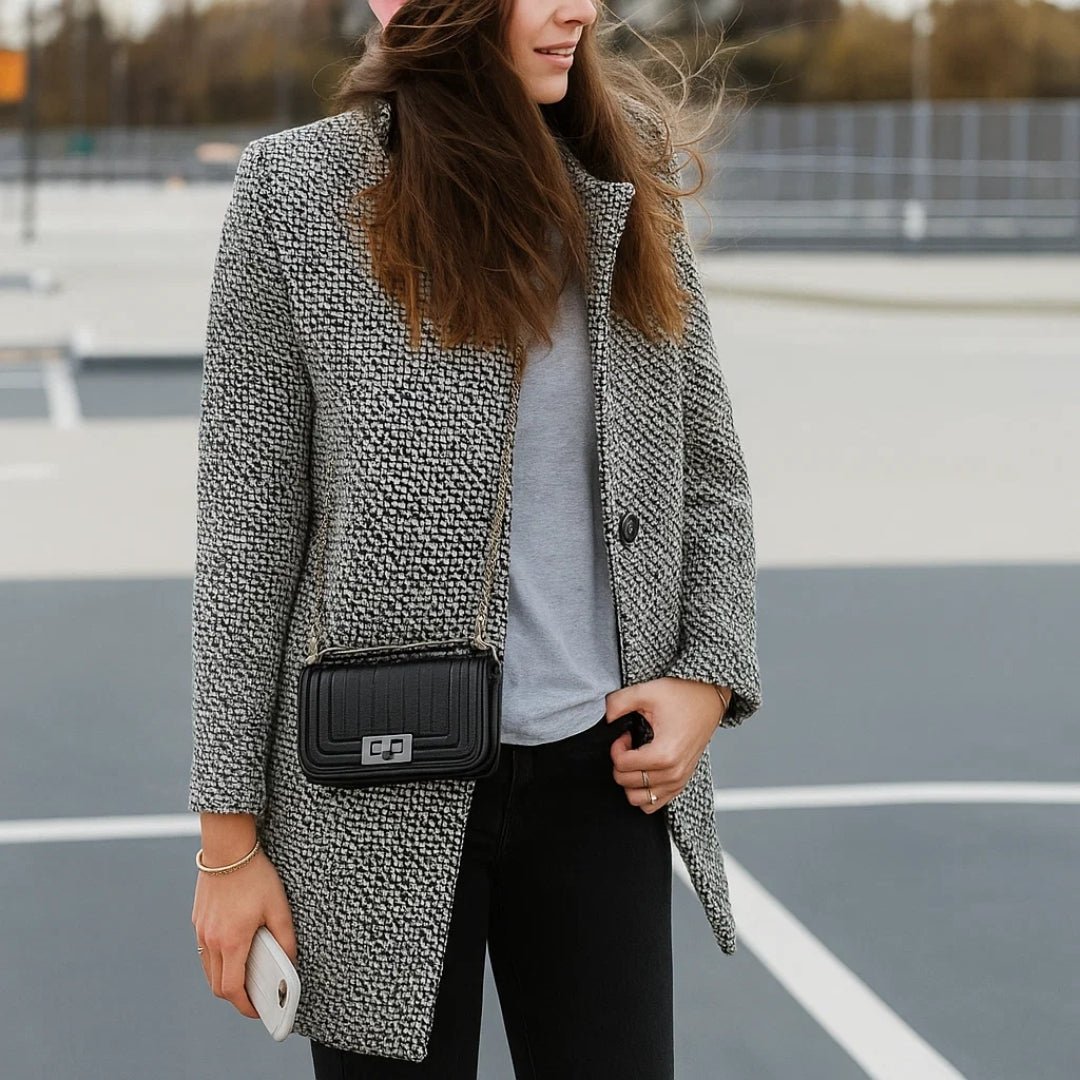 Chaqueta de lana premium — elegancia y calidez para el invierno.