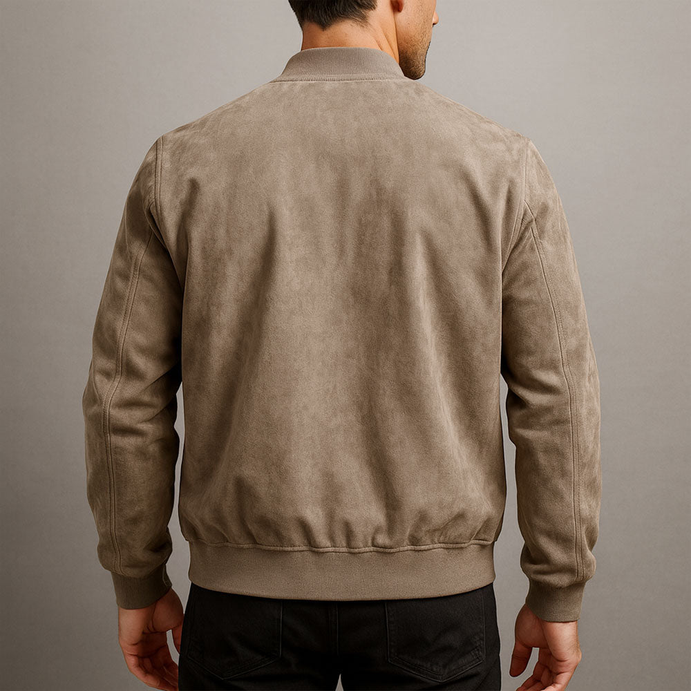 Chaqueta de ante premium