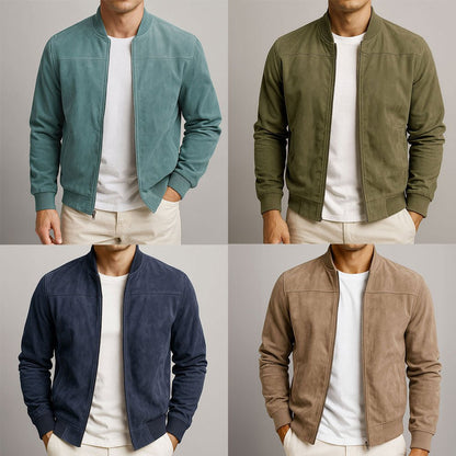 Chaqueta de ante premium