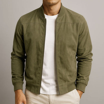 Chaqueta de ante premium