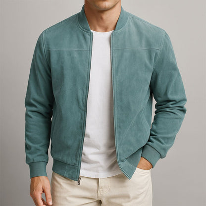 Chaqueta de ante premium