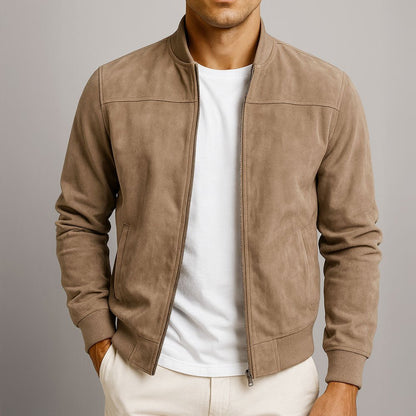Chaqueta de ante premium