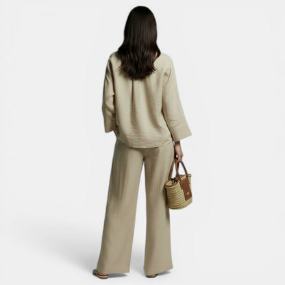 Conjunto Mujer Primavera de Lino
