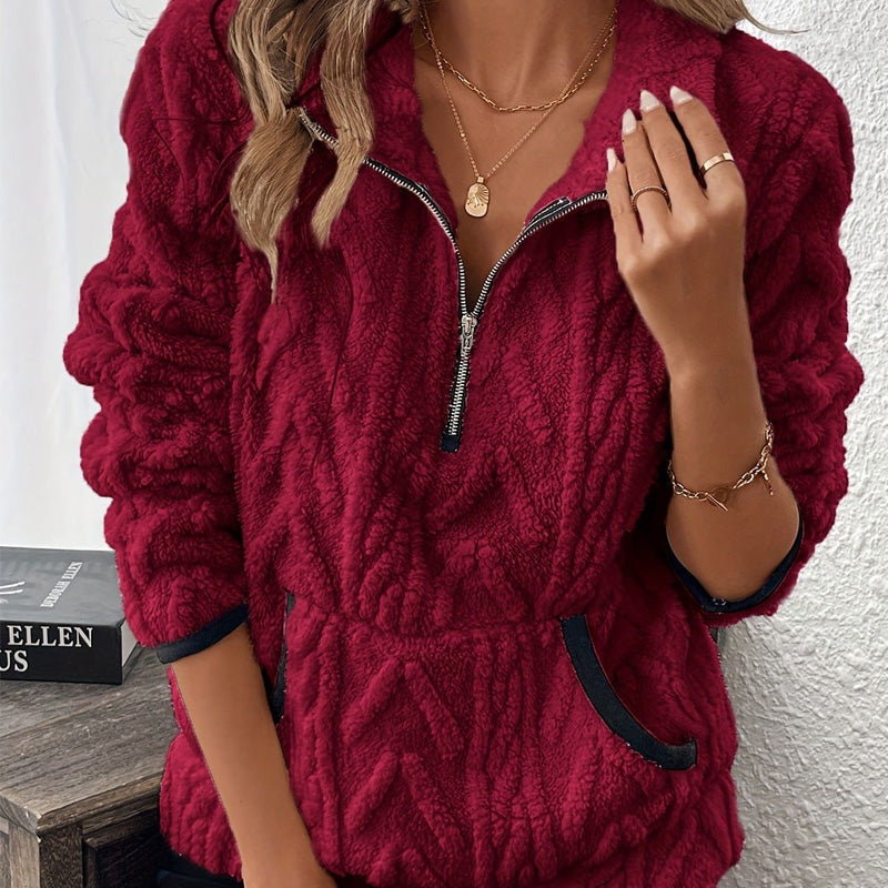 Sudadera Media Cremallera