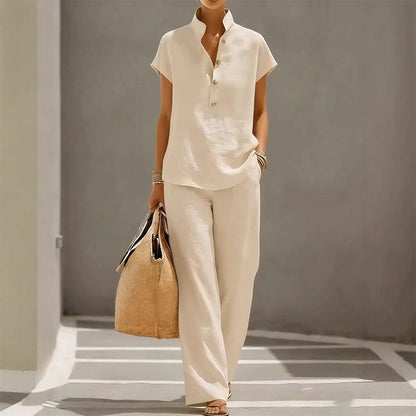 Conjunto de 2 Piezas para Mujer – Casual, Cómodo, Versátil